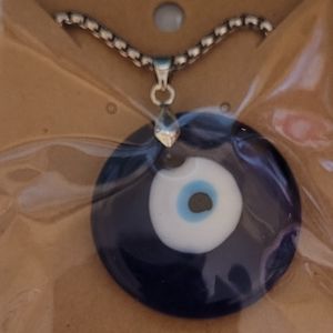 Evil eye necklace